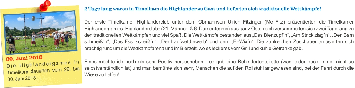 2018.06.30 Timelkamer Highlandgames